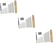 Homoyoyo 3pcs Art Drawing Stump Blending Paper Stumps Charcoal Erasable Sandpaper Tools for Beginners for Sketching Shading Texturing Art