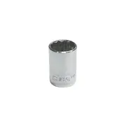 SP Tools 1/2" Drive Socket - 3/8" 12 Point SAE Cr-V Steel High Durability