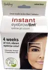 Godefroy Instant Eyebrow Tint 6 Weeks of Rich Vibrant Color - Natural Black NIB
