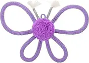TOYANDONA Girls Room Decor Boho Butterfly Wall Hangings Macrame Wall Decor Woven Butterfly Ornament Home Decor Easy Install