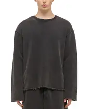 Helmut Lang Upstate Raw Edge Sweatshirt