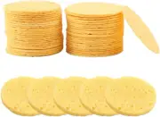Compressed Facial Sponges,50 Pieces Wash Face Sponge Facial Cleansing Exfolia...