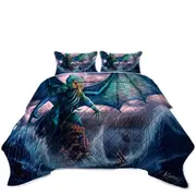 Cool and Scary the Call of Cthulhu Coverlet