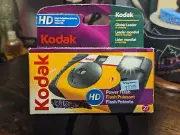 KODAK Power Flash HD Pictures Single Use Camera (27 Exposures) EXPIRED 10/2011