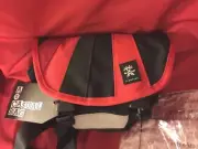NWT! HTF RARE CRUMPLER AUSSIE ROO WAIST PACK SUPREME RED TOTE BAG ASIA EXCLUSIVE