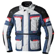 Adventure-X Jacket Silver Blue Red