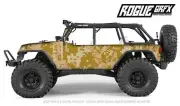 Axial SCX10 Rubicon or CRC Edition Body Graphic Wrap Skin- Desert Camo