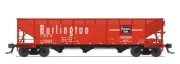 Broadway Limited 7380 HO CB&Q AAR 70-Ton Triple Hopper #170350