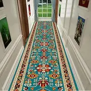 Hallway Runner Rug, Non-Slip Backing, Long Kitchen Carpet, Narrow Corridor Mat,1m x 5m