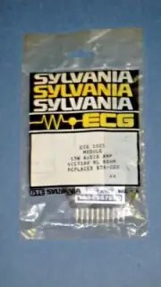 ECG1025 STK-1025 Audio Power Amplifier Module 13W 10 Pin Integrated Circuit NOS