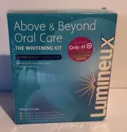 Lumineux Above & Beyond Oral Care Whitening Kit Brand New Sealed