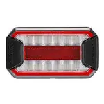 Narva 9-33V LED Tail and Rerverse Lamp with In-Built Reflector, Clear Lens and 0.5m of Hard-Wired Cable - 97150
