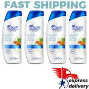 4X Head & Shoulders Shampoo Dry Scalp Care With Almond Oil 400ml