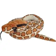 Wild Republic - Jumbo Snake Burmese Python Plush from Tates Toyworld