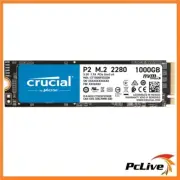 Crucial P2 1TB PCIe NVMe SSD 2400/1800 MB/s R/W 300TBW MTTF Acronis True Image