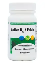 Active B12 + Folate | Boosts Energy, Health, Immunity | Vitamin B Supplement