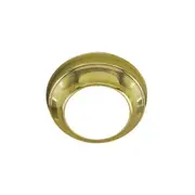 Optional Glass Fitter Small in Brass Superlux Lighting - Q921-BS