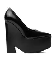Versace Tempest Platform Pumps 36,39.5 Black