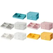 Storage Box for Cosmetics Sundry 2 Tiers/Top Box Office Dormitory for