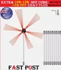 8M / 10M Kit Fireplace Brush Drill Powered Chimney Sweep Cleaner Flue Cleaning