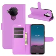 Protection Case for Nokia 5.4 Case Flip Cover Case Cases Bumper Violet New