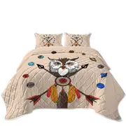 Arrows Dream Catcher and Owl Coverlet