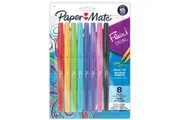 Paper Mate: Flair Dual Brush Medium Point Felt-Tip Pen (Pack of 8)