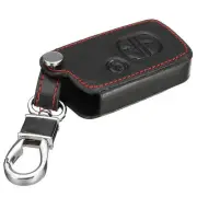 3 Buttons Leather Case Cover Holder For Toyota Prado Crown Reiz Remote Smart Key