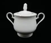 NORITAKE PURITY WHITE SUGAR BOWL - 3 1/2" - 0307G