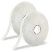 Double Sided Tapes, 2 Rolls White Foam Tape for Home, Office, Wall, Art Crafts D