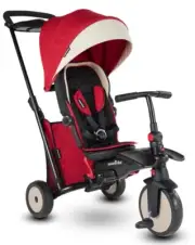 SmarTrike STR5 Kids Compact Folding Stroller Trike Red 9-36 M New