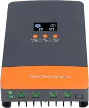 Hyuduo 80A MPPT Solar Controller, MPPT Solar Controller 2V 24V 36V 48V Auto 160V PV Input Up to 12 LCD Display Intelligent Regulator,