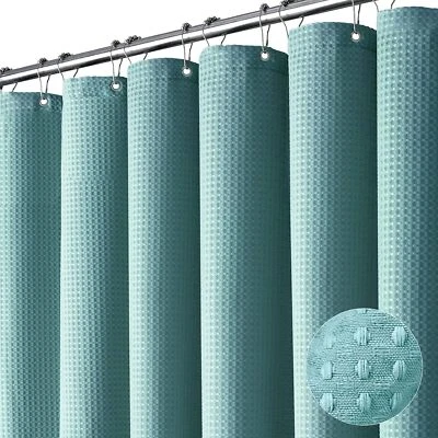 Dynamene Extra Wide Shower Curtain-108 Inch 72.00" x 108.00", Teal