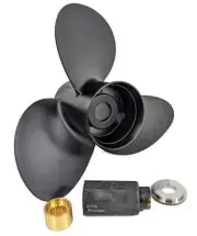 BRP 779555 Aluminum Propeller 15-1/2 x 11P Right Hand Johnson Evinrude