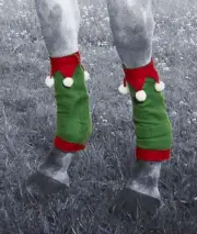 Holiday Horse Wear - Elf Leg Wraps - Set of 4