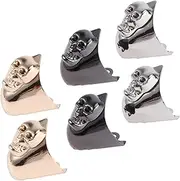 [Gatuida] 3 Pairs High Heel Tip Covers Decorative Shoe Protective Covers for Fashion Footwear Sturdy Design Glossy Finish for Worn out Shoe Tips Stylish Accessory