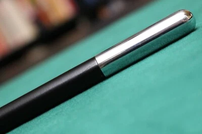 Magician’s Pro Black Hardwood Wand w/Chrome Tips, Watch Video Demo, w/Tutorial