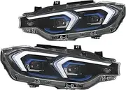 Car Led Lights Compatible For BMW F30 LED Headlight F35 Head Lamp 318i 320i 325i 328i 330i Front DRL 2013-2019 Accessories Plug And Play(For Original L-e-d)