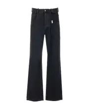 Ann Demeulemeester Wide Leg High-Waist Trousers IT38,IT36 Black