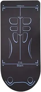Roller Sports Equipment Mat Guide Lines For Accurate Alignment Anti Slip Abdominal Knee Mat EVA Thick Home Gym Floor Mat