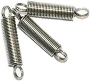 Dual Hook Tension Spring,10Pcs304 Stainless Steel Spring Outer Diameter 7mm Wire Diameter 0.6mm Double Hook Small Expansion Tension Spring,0.6 X 7 X 30mm (Color : 0.6 X 7 X 35mm)
