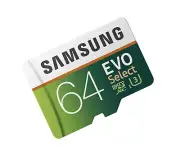 Samsung 64GB Micro EVO select V20 SD card for Akaso V50 Pro elite EK7000 Brave 4