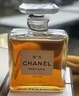 Vintage Chanel No 5 Extrait Perfum 1/2 FL. OZ. - Size 8