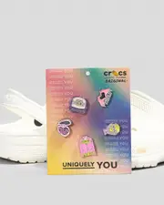 [Crocs] Crocs International Women's Day Jibbitz 5 Pack One Size Multicolor