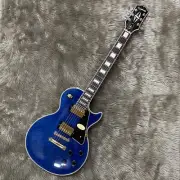 Epiphone Les Paul Custom Quilt Viper Blue Electric Guitar Les Paul Custom Shima