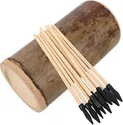 Yardwe 1 Set Throwing Pot Outdoor Game Outside Toss Pot Arrows Kit Pot Throwing Arrows Toss Pot and Arrows Throwing Pot Arrows Prop