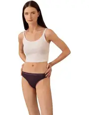 [Calvin Klein] Bottom's Up Refresh Thong in Purple