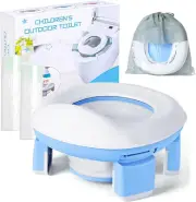 Smarban Toddler Potty Seat Foldable Portable Toddler Potty Chair with Storage...