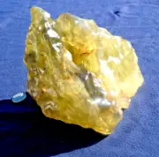 Libyan Desert Glass Meteorite Tektite impact specimen( 9315 crt)1.9 Kg Super Big