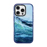 iPhone 16 Pro Impact Case MagSafe Compatible Tide Iphone Case By Ann Upton